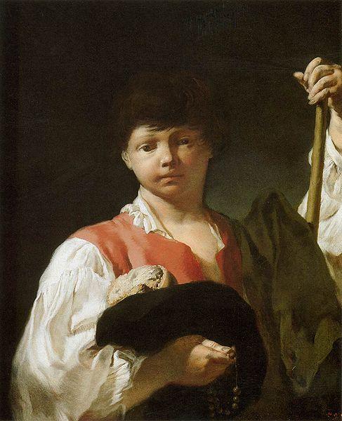 Giovanni Battista Piazzetta Beggar boy oil painting image